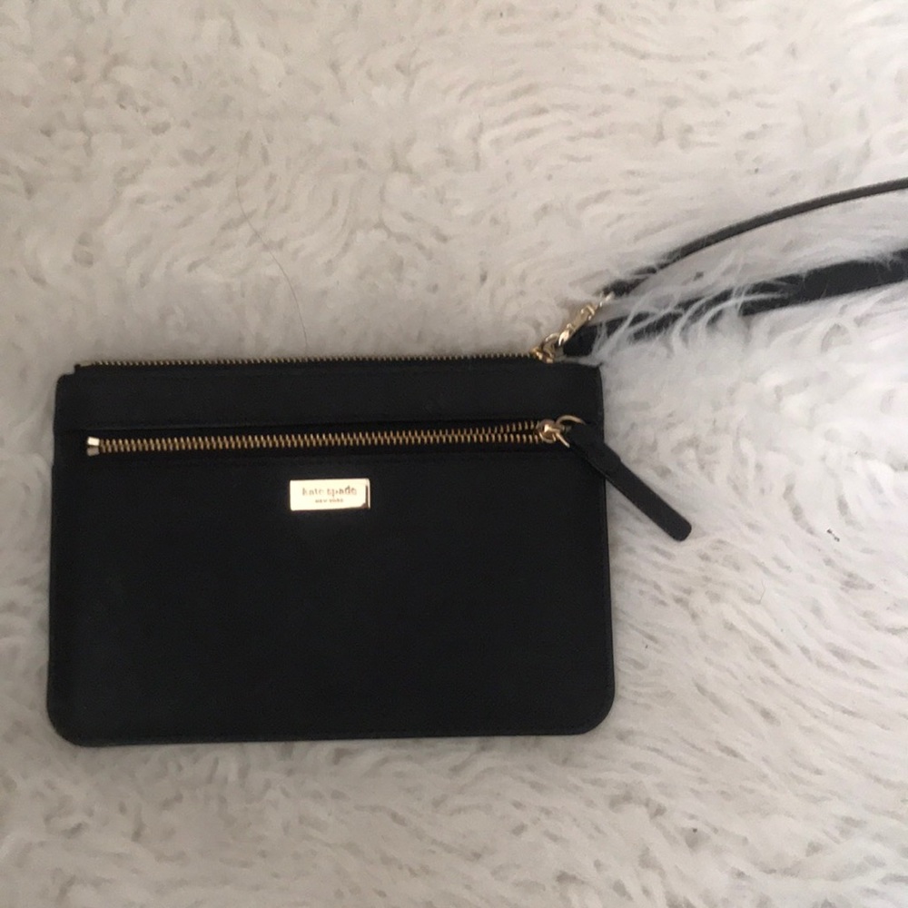 Authentic Kate Spade Black Wristlet